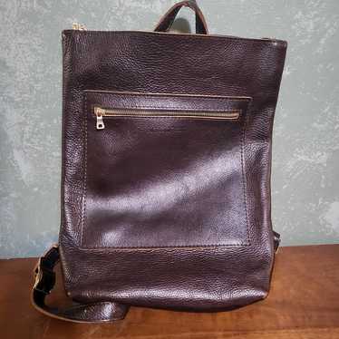 Portland Leather Goods Laptop Backpack Cold Brew - image 1