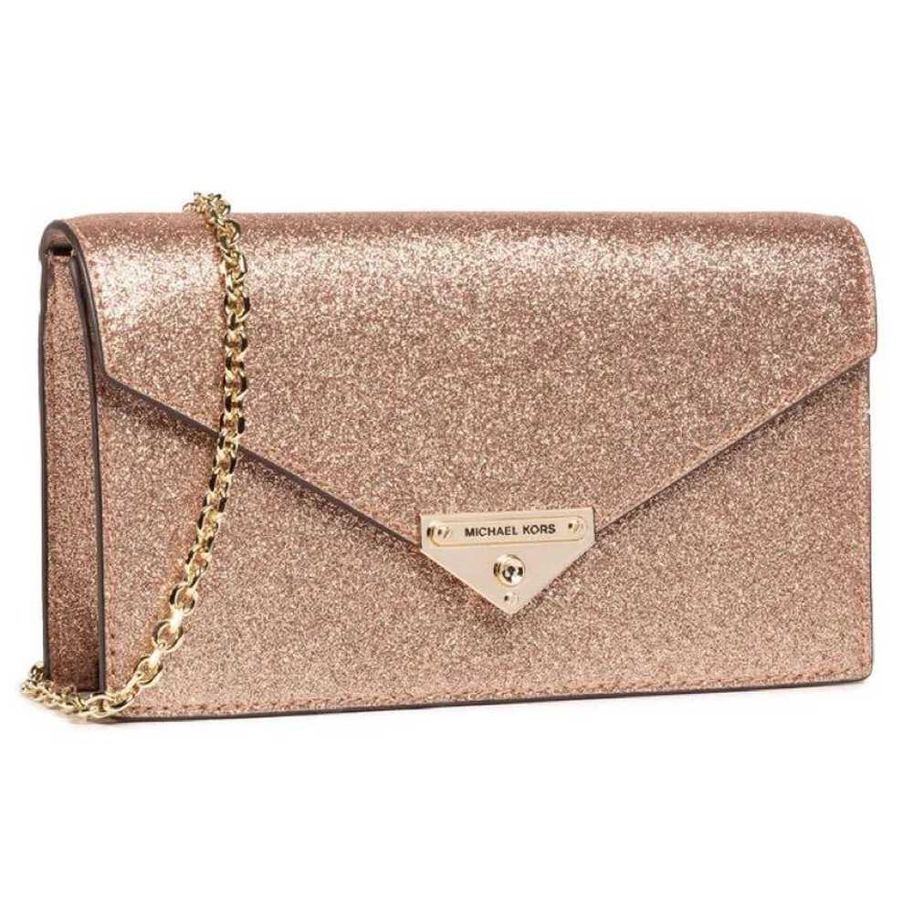 MICHAEL KORS Glitter Clutch Chain Shoulder Bag - image 12