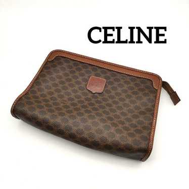 CELINE Macadam PVC Clutch Bag Second Bag Pouch