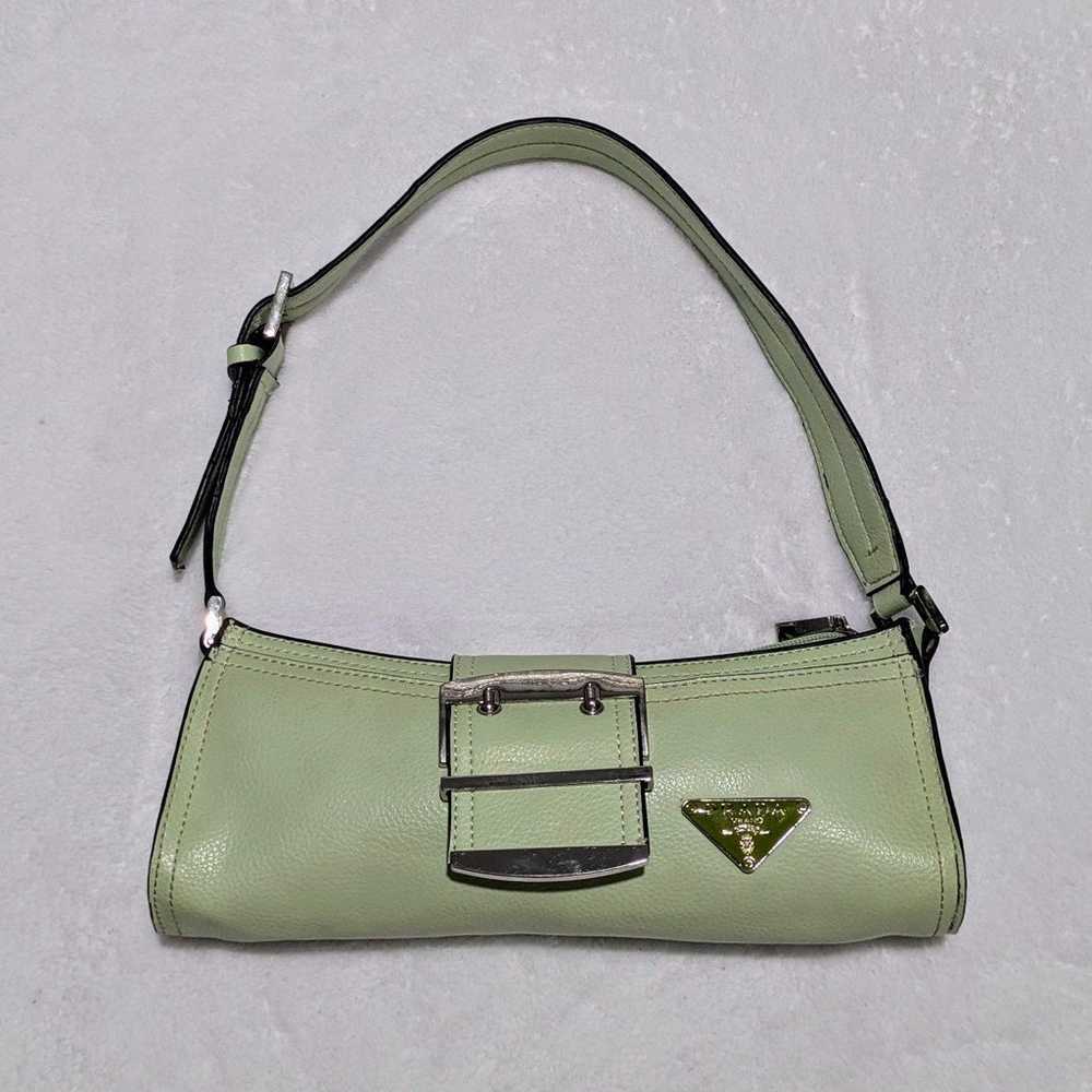 Small Prada Lime Green Purse - image 1