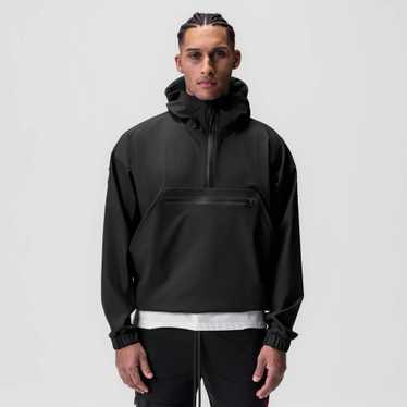 ASRV 0717. Weather-Ready Anorak Jacket - Black "P… - image 1