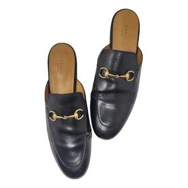 Gucci Princetown leather flats