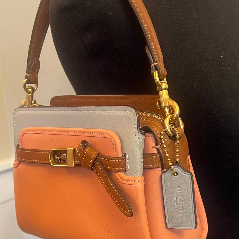 Coach Tate 18 Crossbody In Colorblock - image 3