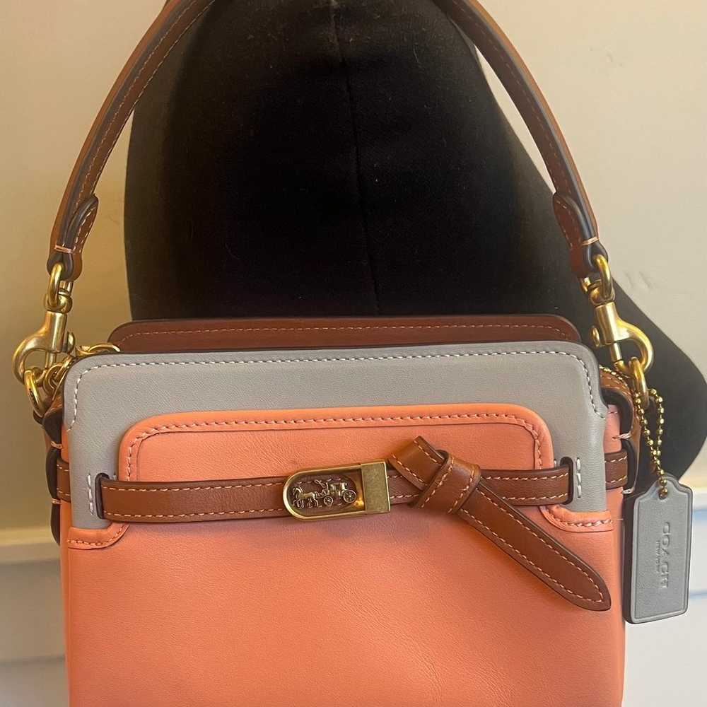 Coach Tate 18 Crossbody In Colorblock - image 4