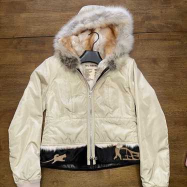 SS00’ Prada Sport Goat Fur Lined Jacket Prada Sport Goat Fur Lined Coat - Etsy
