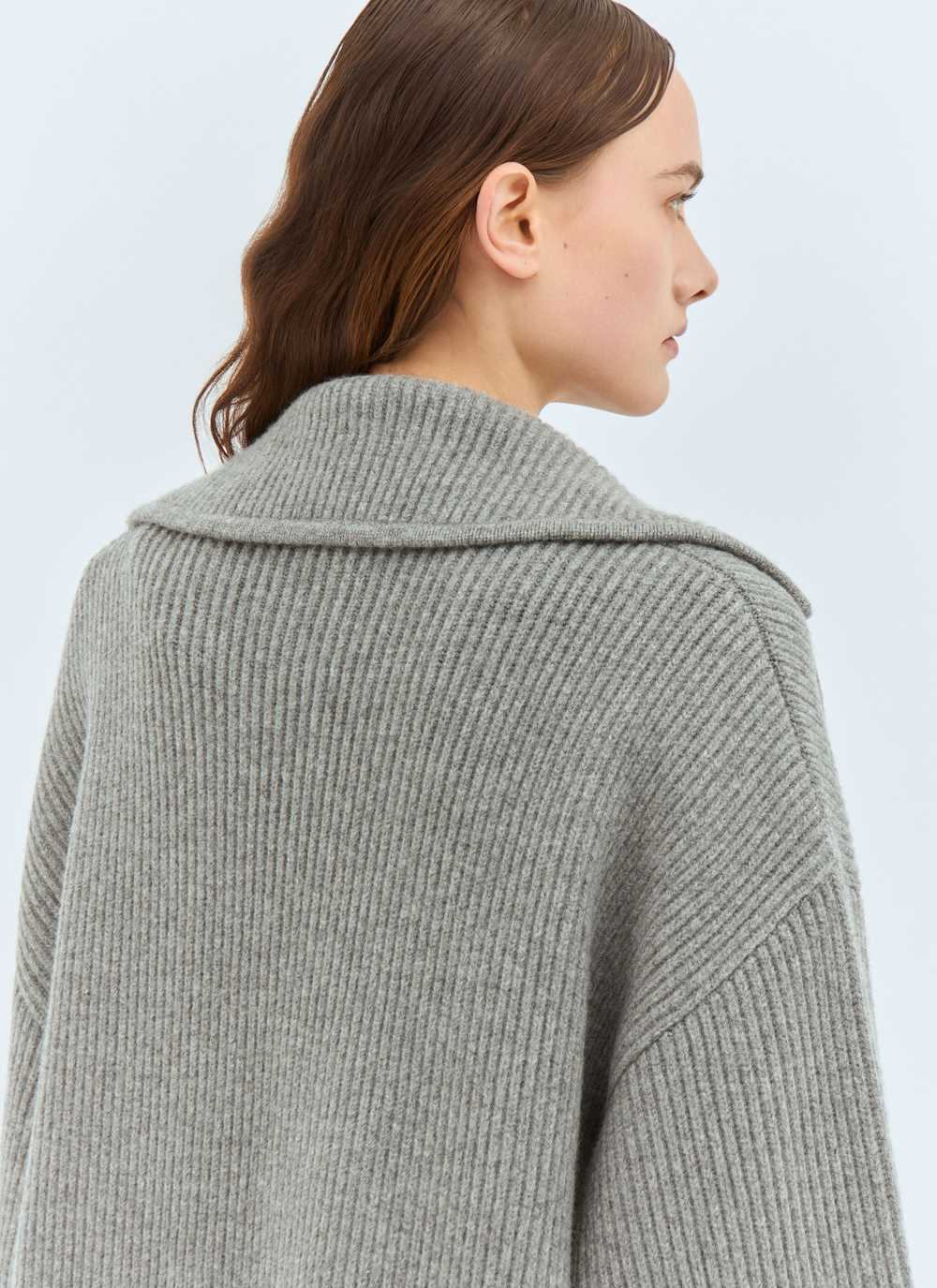 Toteme Rib-Knit Cardi Coat - image 6