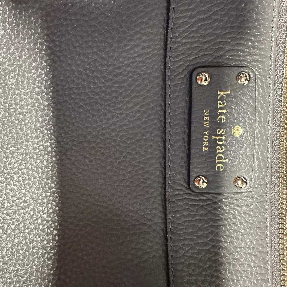 Kate Spade dark gray purse - image 4