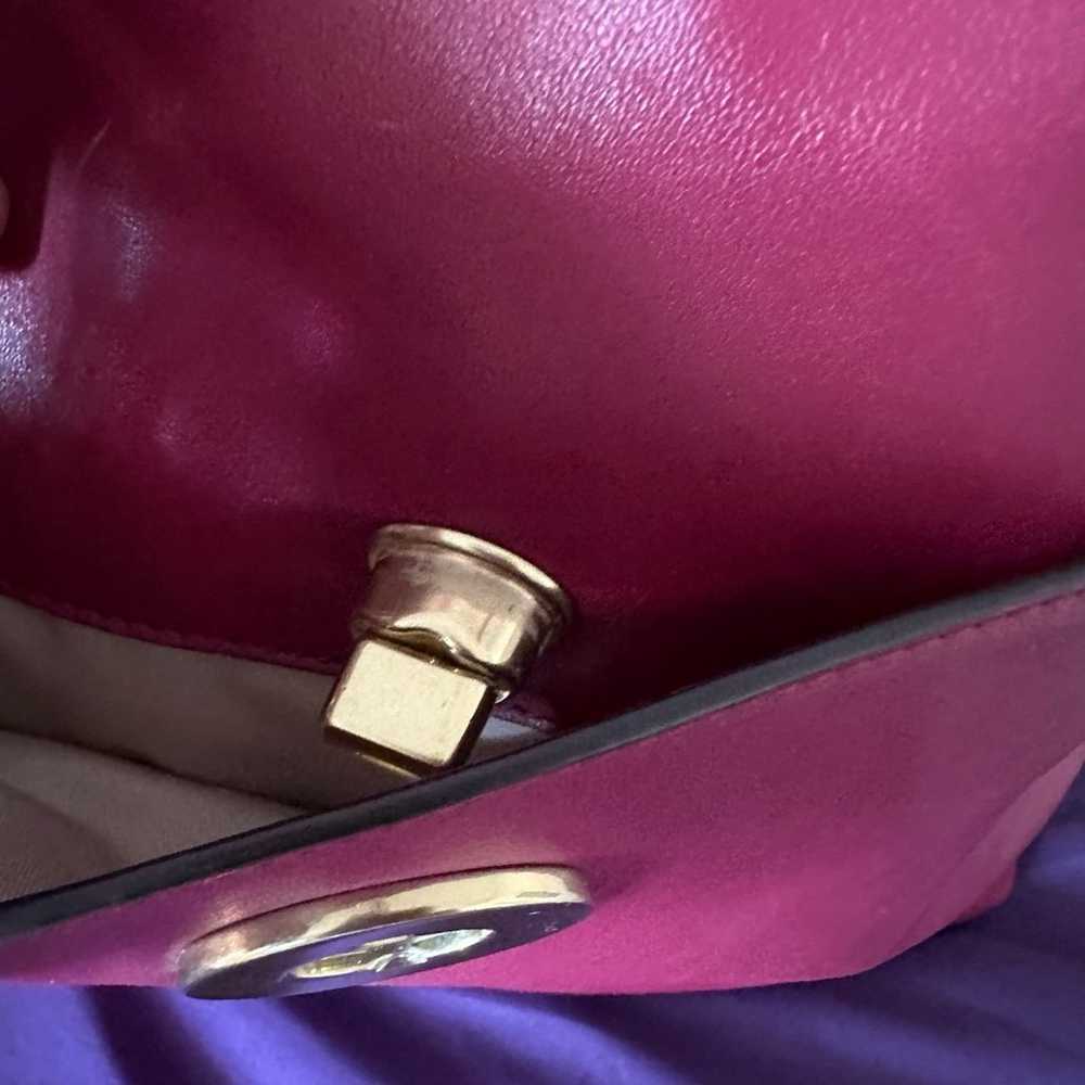 Authentic COACH Large Burgundy Leather  Bag - image 5