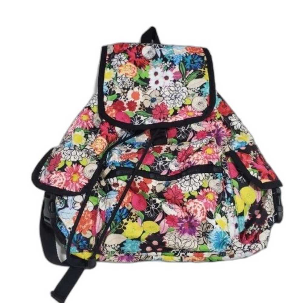 Lesportsac Voyager backpack Sunlight Floral tropi… - image 1