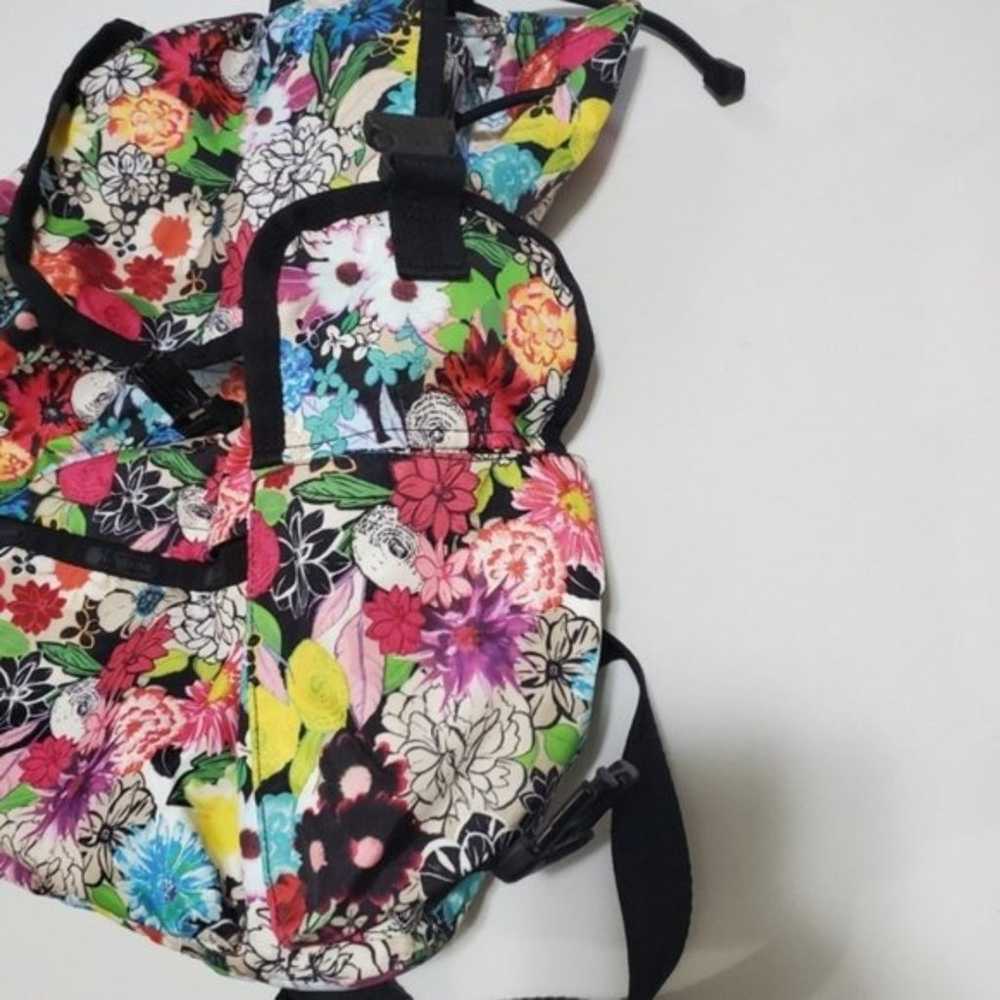 Lesportsac Voyager backpack Sunlight Floral tropi… - image 4