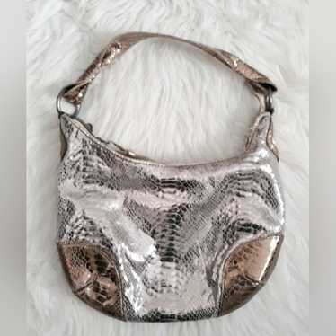 Maurices Snakeskin Hobo Bag