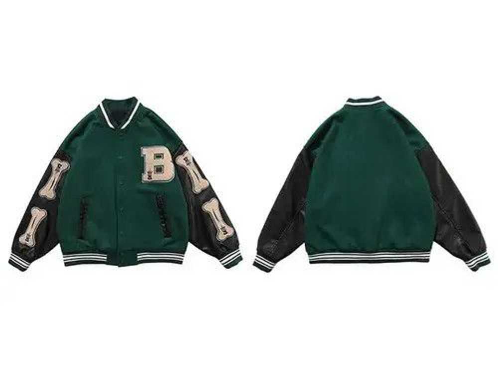 Japanese Brand × Streetwear × Varsity Jacket Skel… - image 4