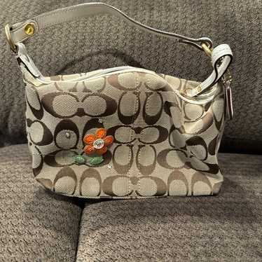 Limited Edition Coach Signature deals Hobo Bag