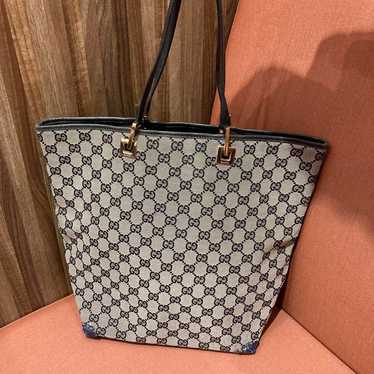 GUCCI GG Canvas Tote Bag Shoulder Bag Brand