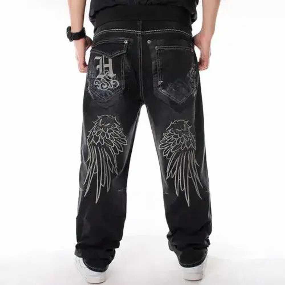 Designer × Japanese Brand × Streetwear Baggy jean… - image 1