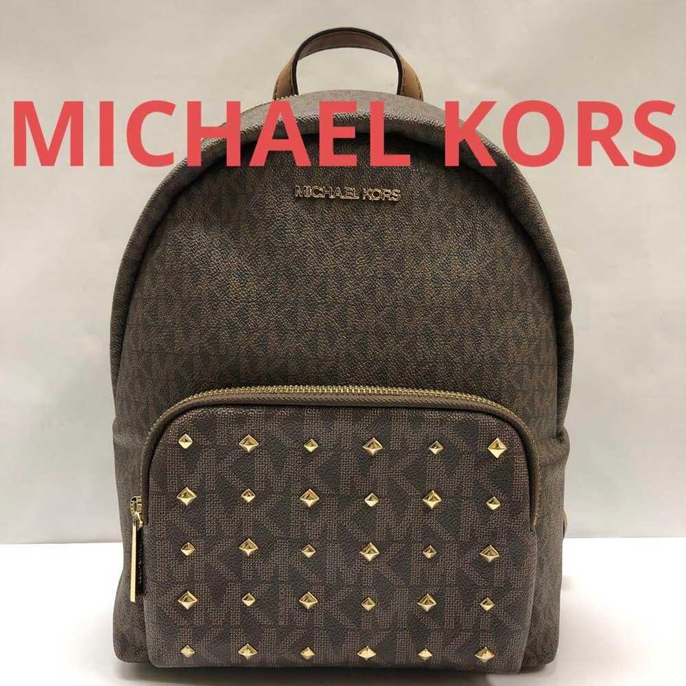 BR662-11 Michael Kors Backpack with Studs - image 1