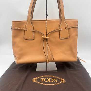 Tod's Tote with Storage Bag - Camel