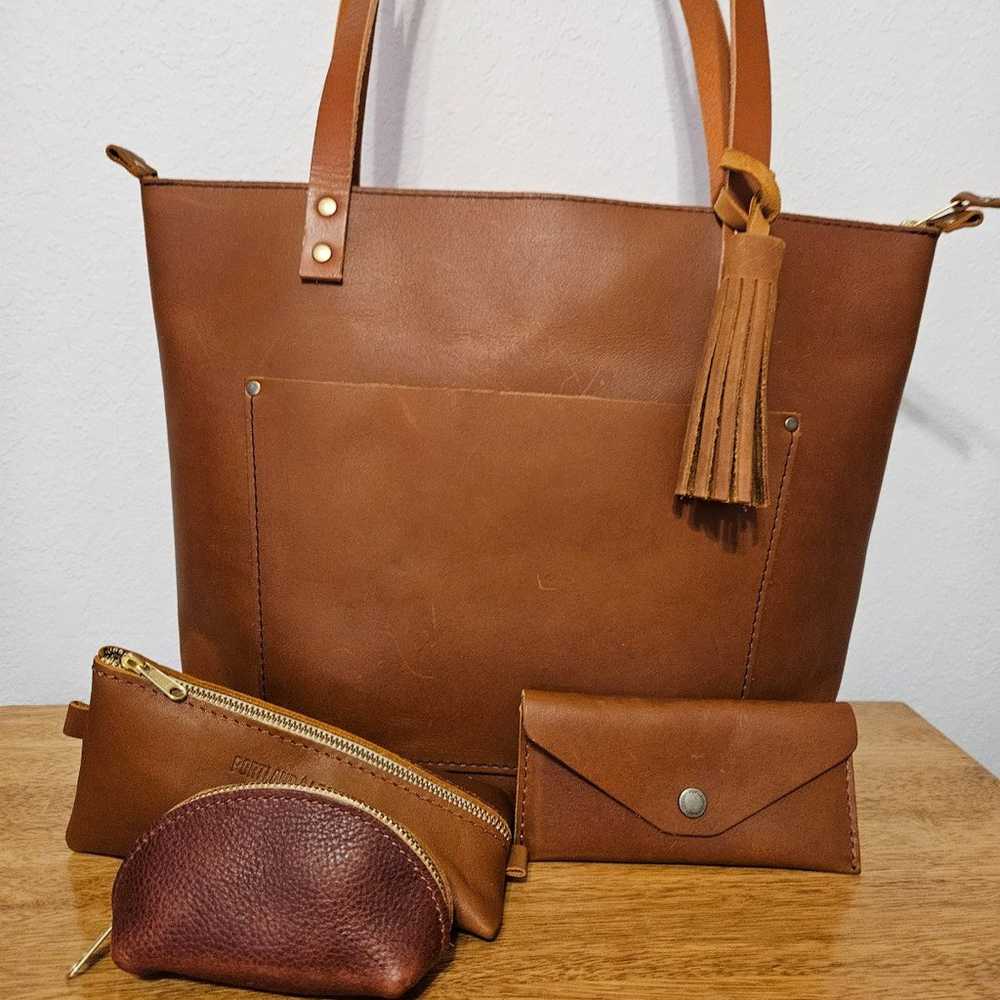 Portland Leather Goods Tote Bundle - image 1