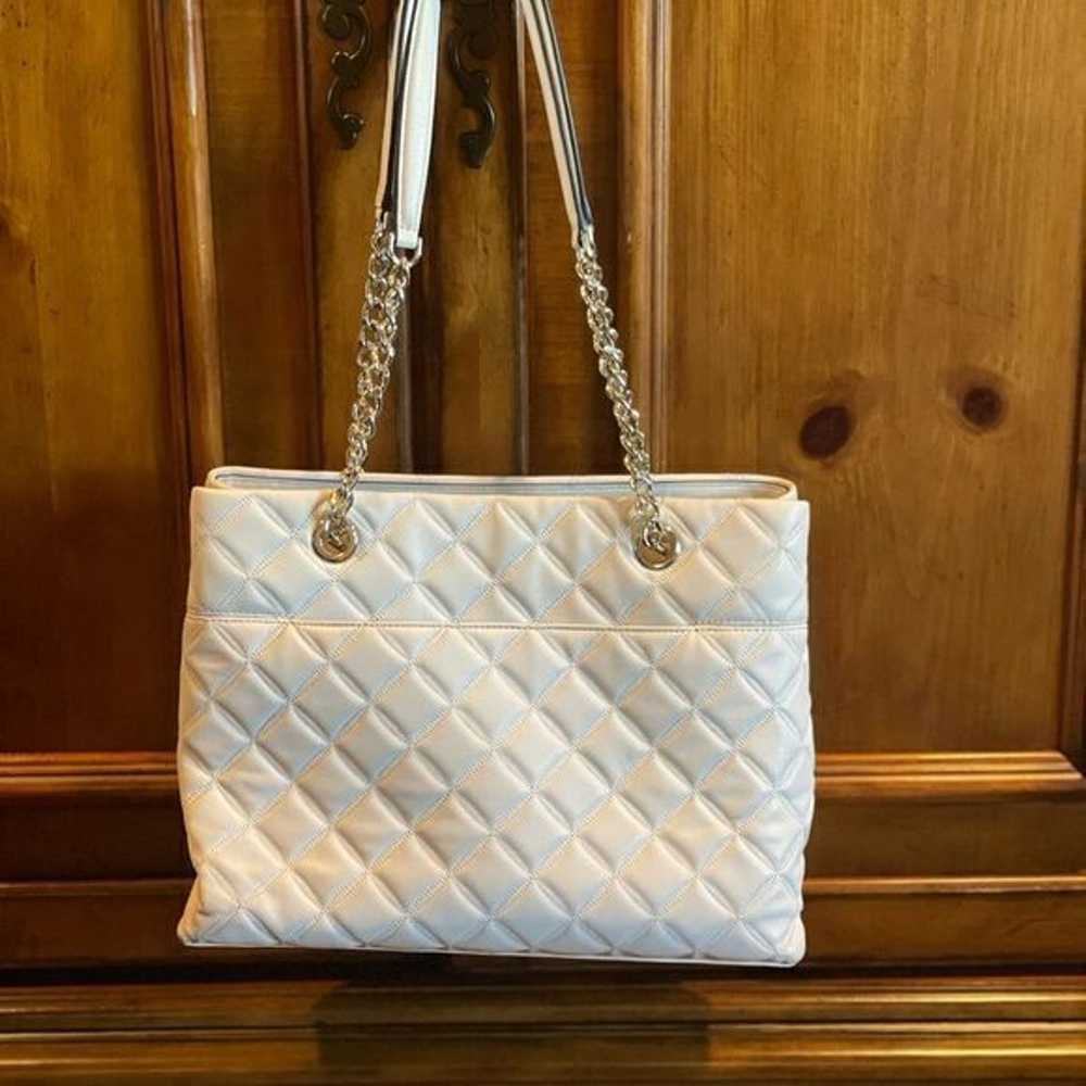 KATE SPADE Natalia Smooth Quilted Tote Parchment/… - image 5