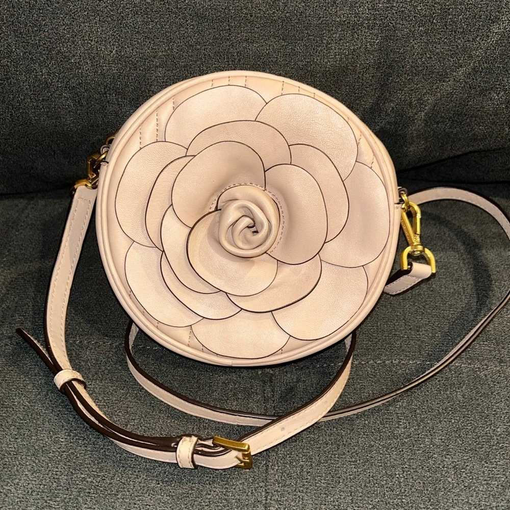 Michael Kors Vivian 3D Rose Crossbody Purse - Pas… - image 9