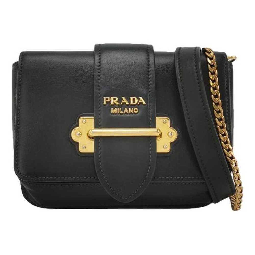 Prada Cahier leather crossbody bag - image 1