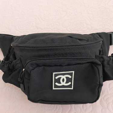 Novelty body bag / waist pouch black