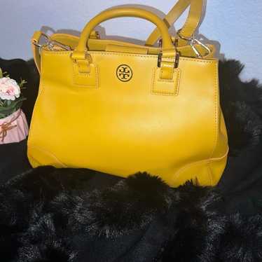 Tory Burch Mini Robinson Square Tote - image 1