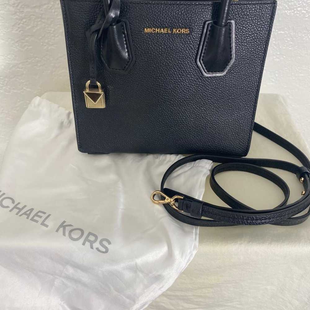 Michael Kors Black Leather Top Handle Crossbody M… - image 3