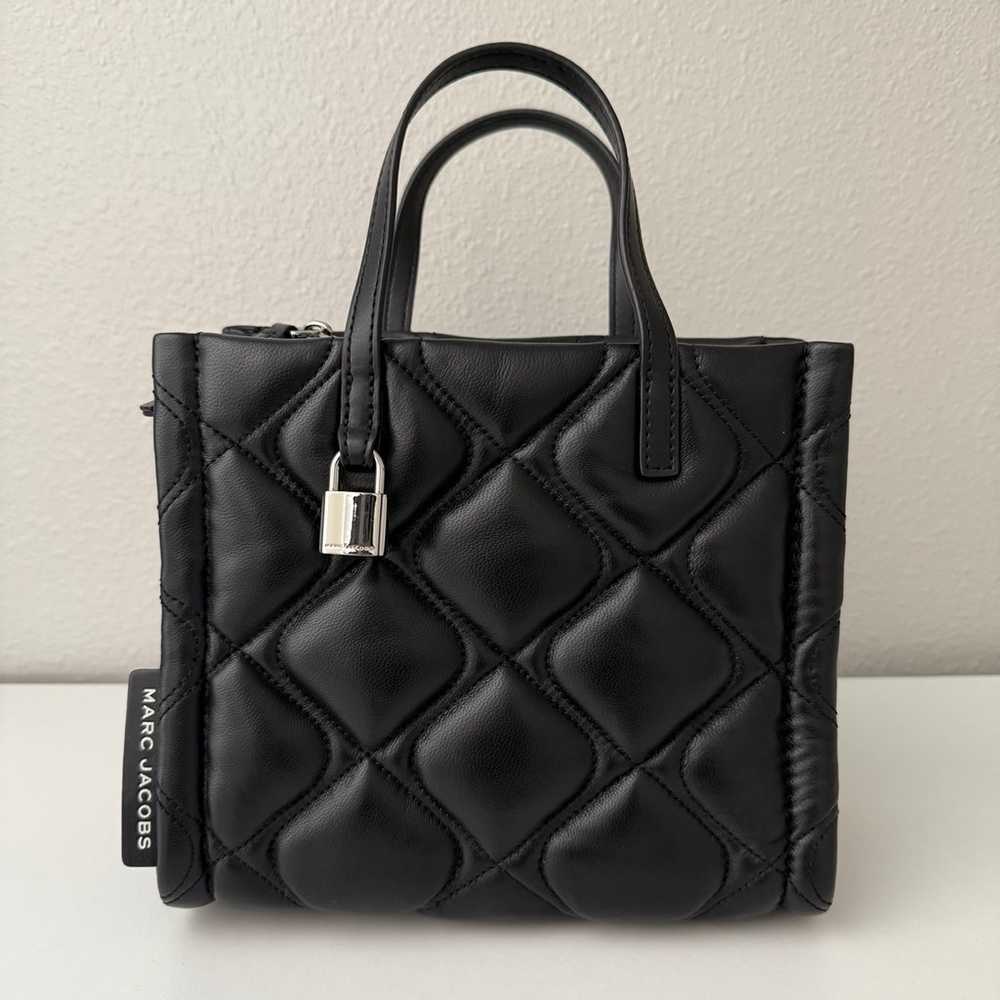 Marc Jacobs Authentic Black Pillow Quilted Crossb… - image 1