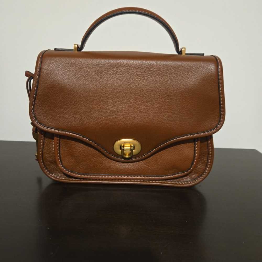 Fossil Heritage Crossbody Brown - image 2