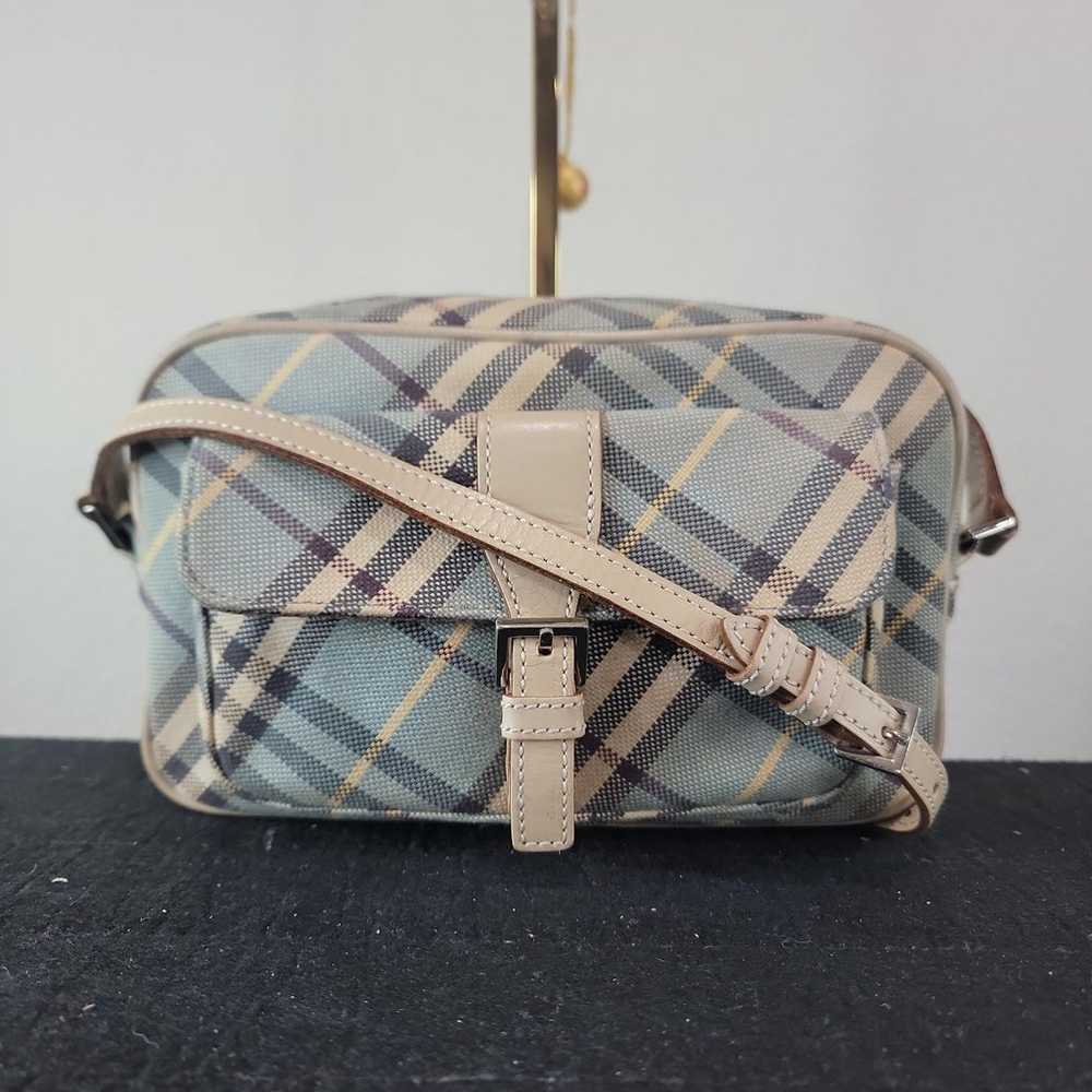 BURBERRY Blue Label novacheck crossbody/sling bag… - image 1