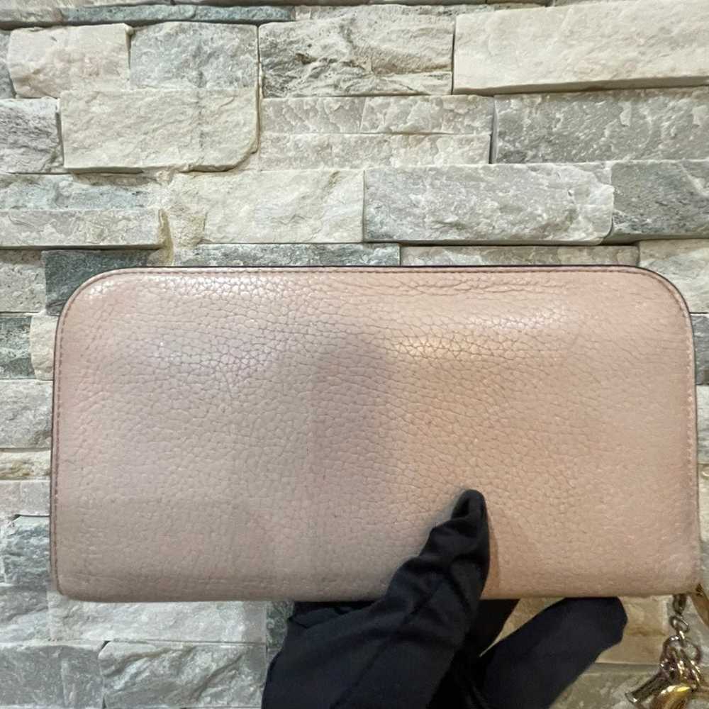 Christian Dior Zip Around Leather wallet - image 2