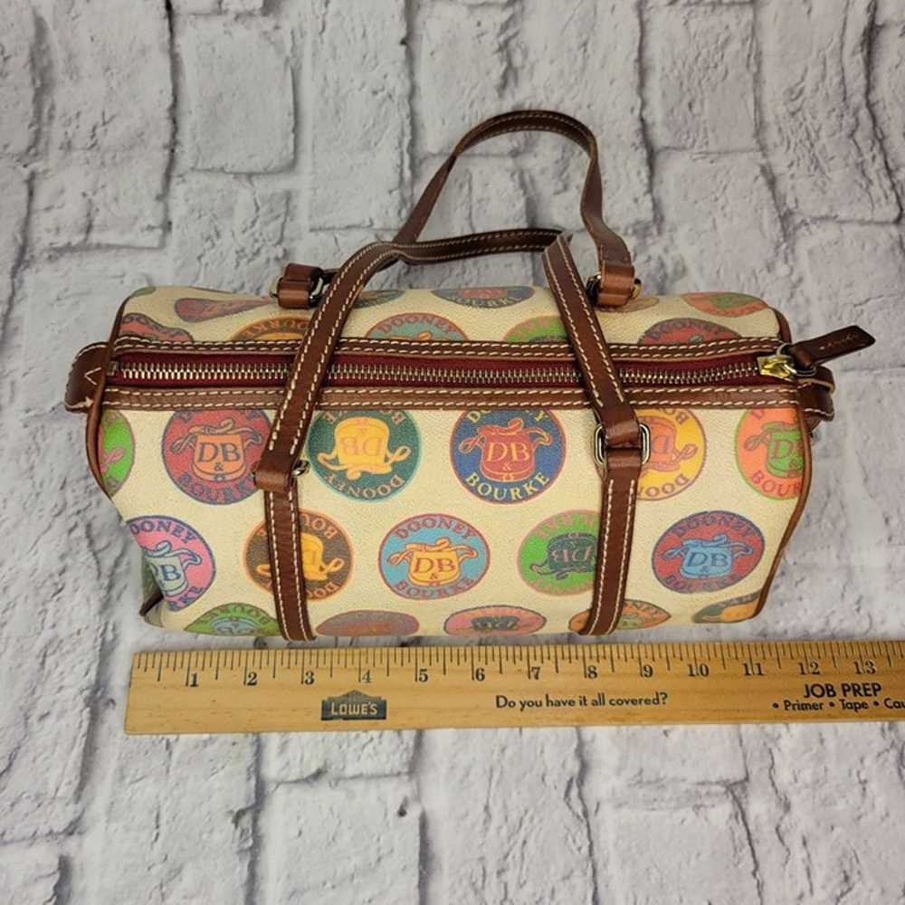 Vintage Dooney & Bourke Medallion Signature Coate… - image 11