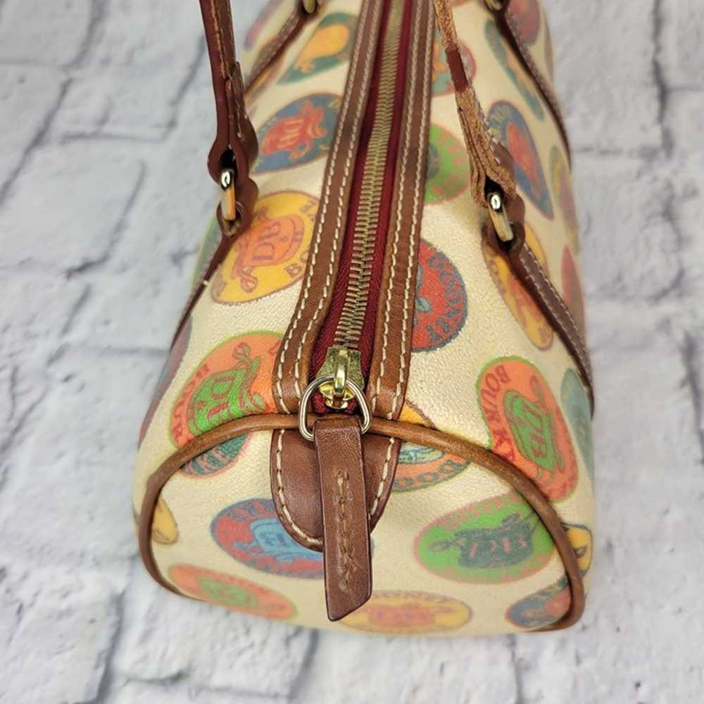 Vintage Dooney & Bourke Medallion Signature Coate… - image 2