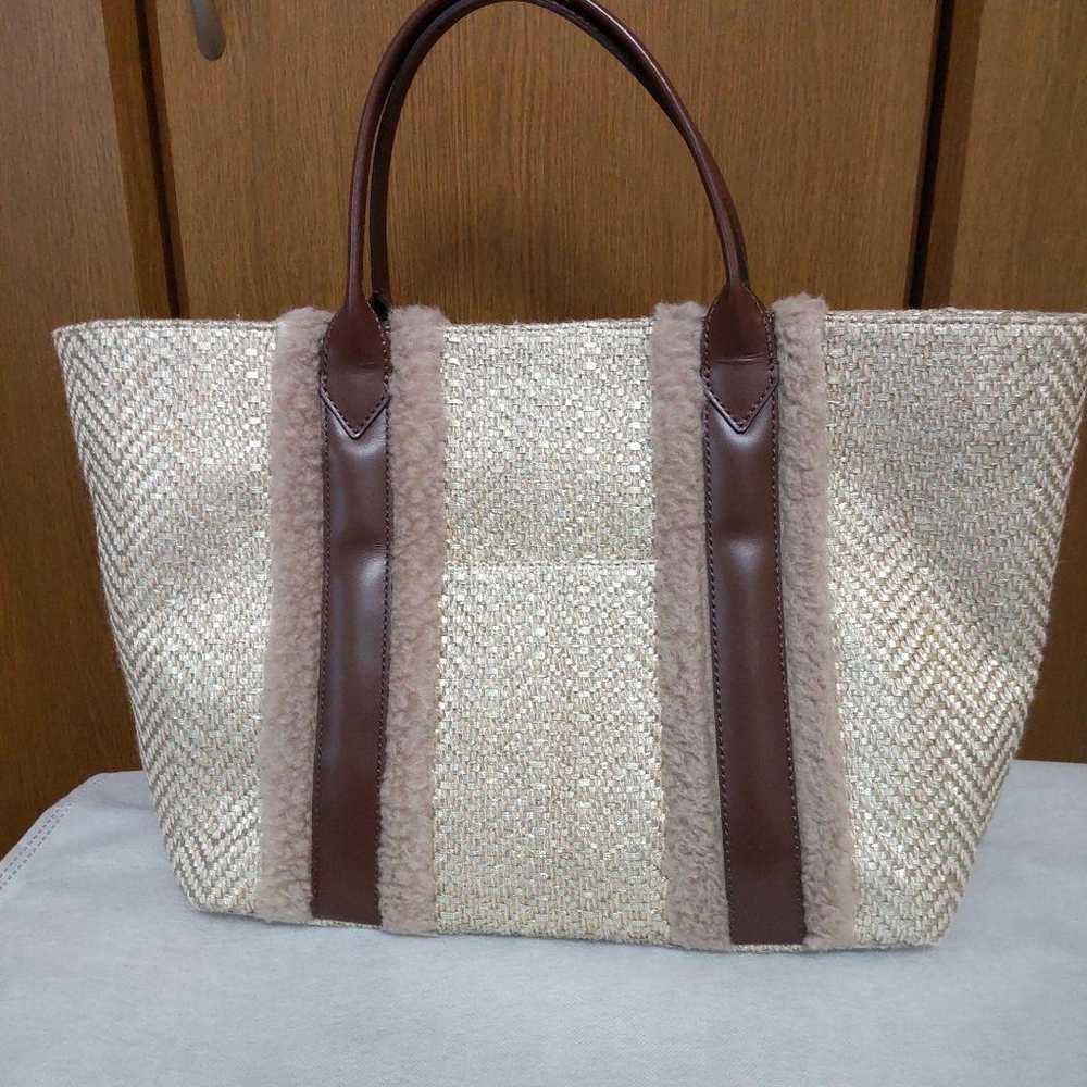 ATAO Shiki Four Seasons Tote Bag Gold Large Size … - image 2