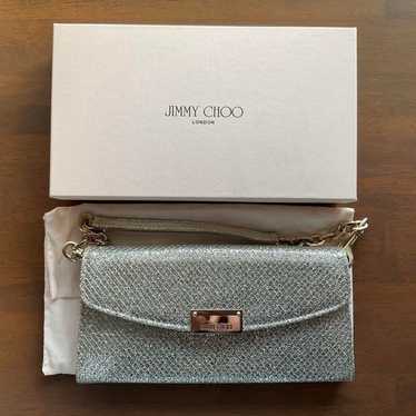 JIMMY CHOO Silver Clutch Bag