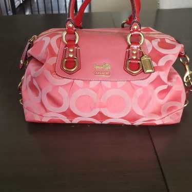 COACH buy RARE PEARLIZED SATCHEL PINK