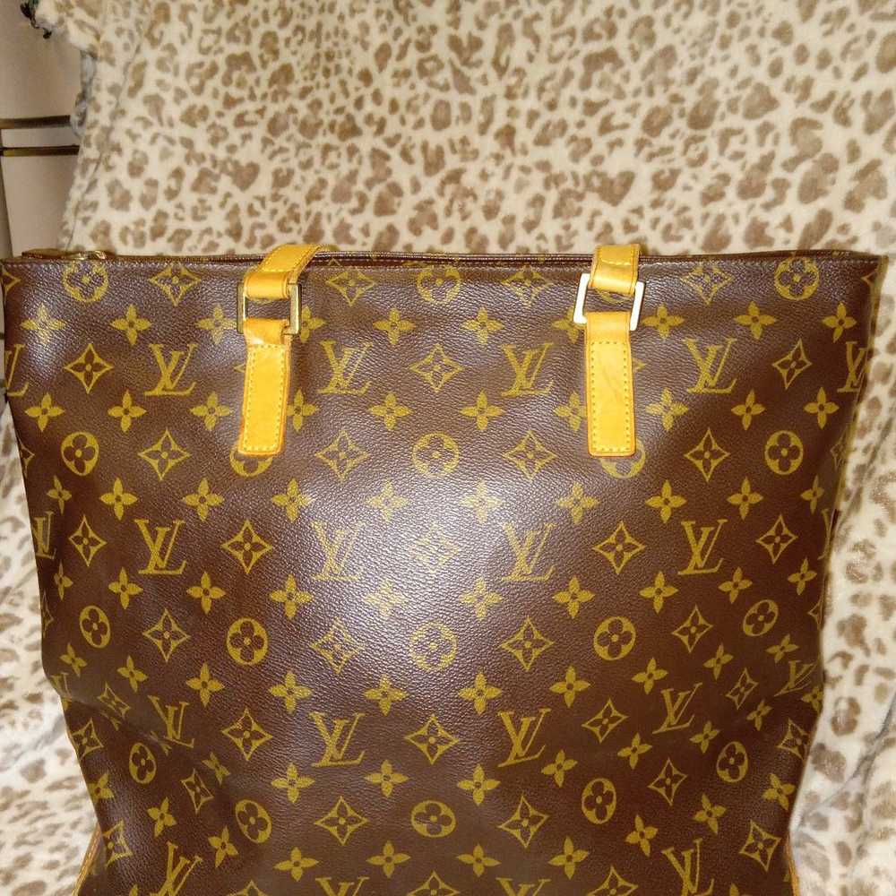 Price Firm Louis Vuitton Monogram Cabas Mezzo - image 2