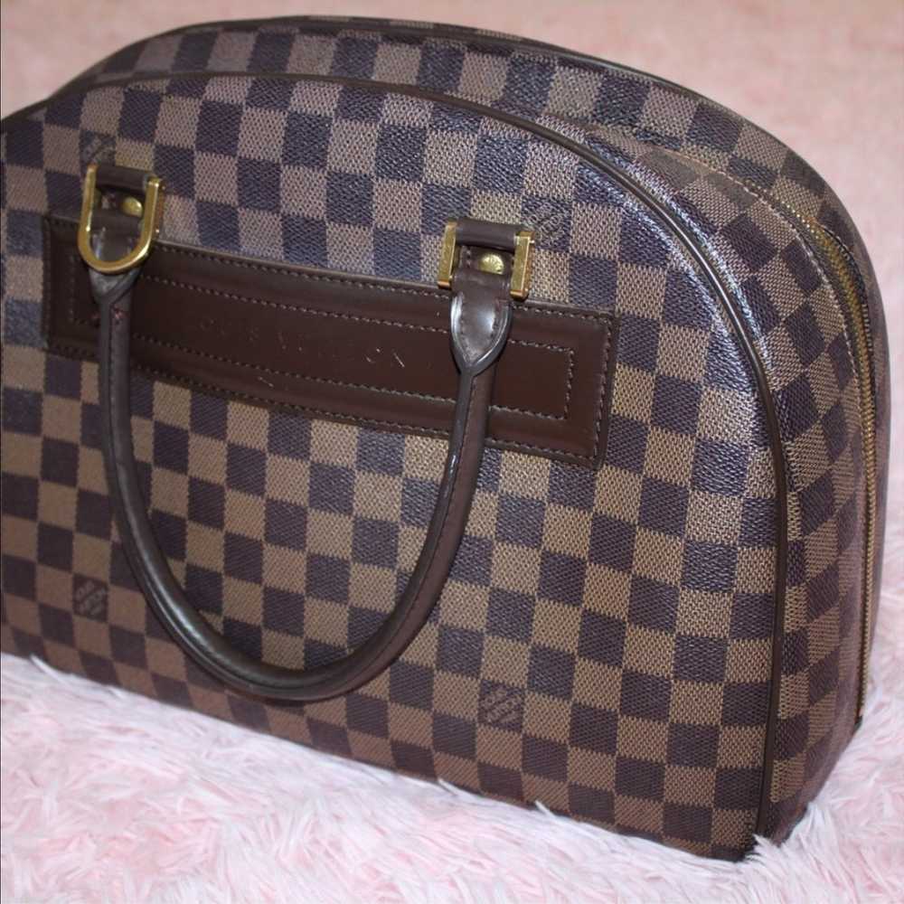 Authentic Louis Vuitton Damier Ebene Alma PM Hand… - image 5