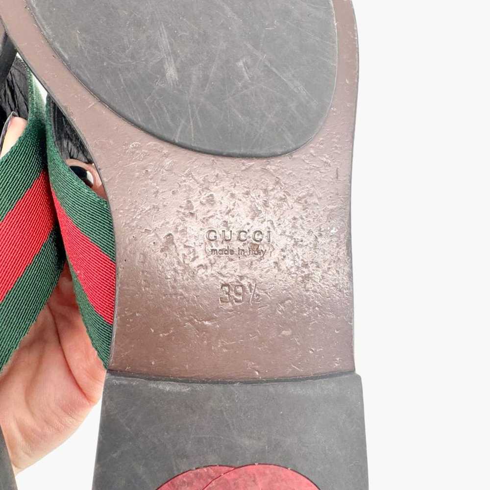 Gucci Double G leather sandal - image 10