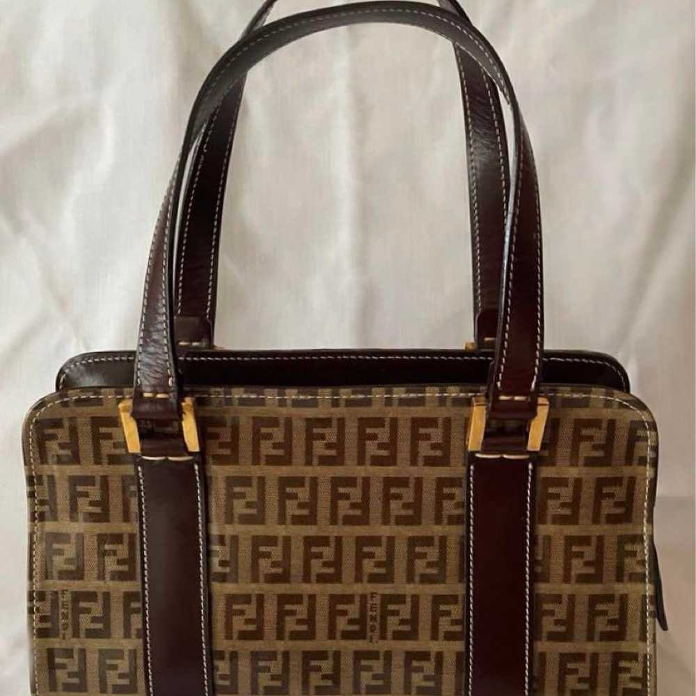 Price reduction - Genuine Fendi FENDI Zucca patte… - image 2