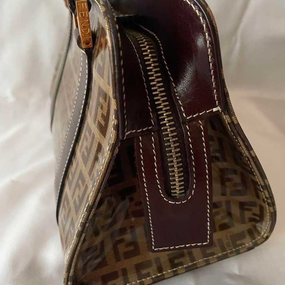 Price reduction - Genuine Fendi FENDI Zucca patte… - image 4