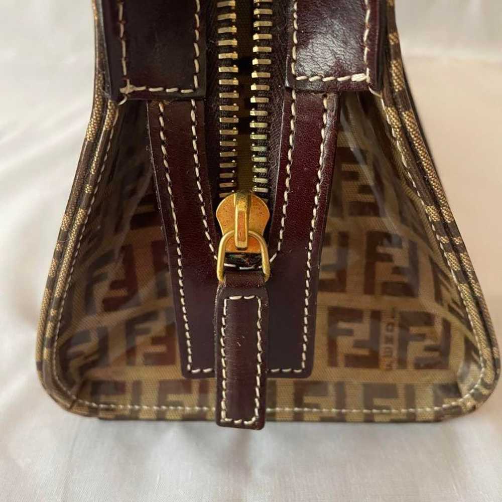 Price reduction - Genuine Fendi FENDI Zucca patte… - image 5