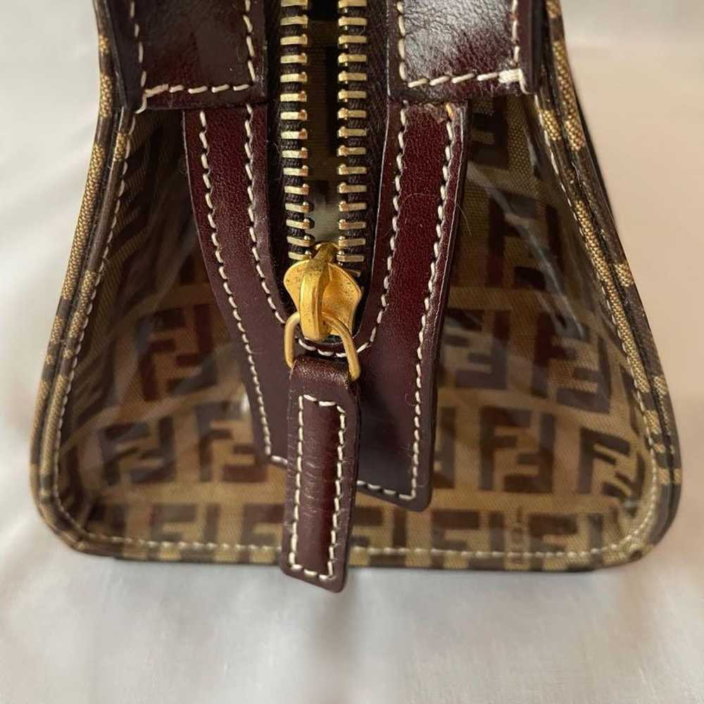 Price reduction - Genuine Fendi FENDI Zucca patte… - image 7