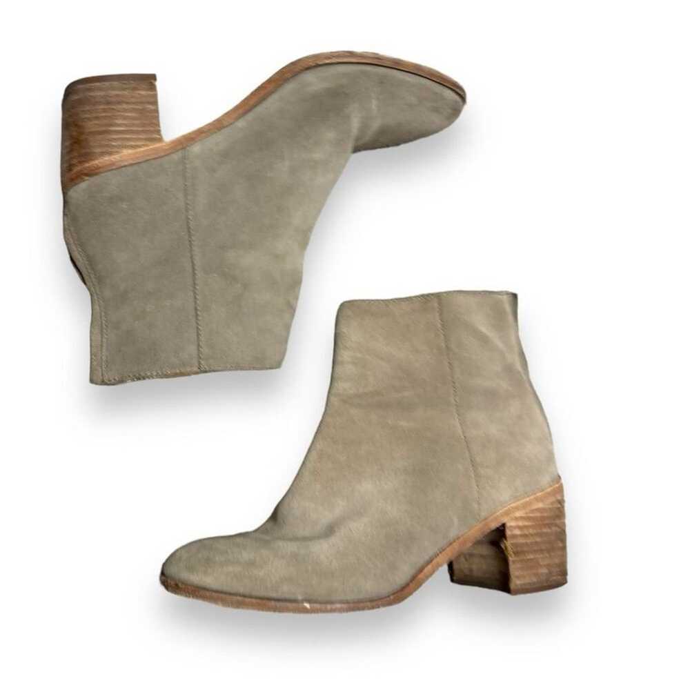 Madewell Pauline Suede Ankle Boots Taupe Women's … - image 1