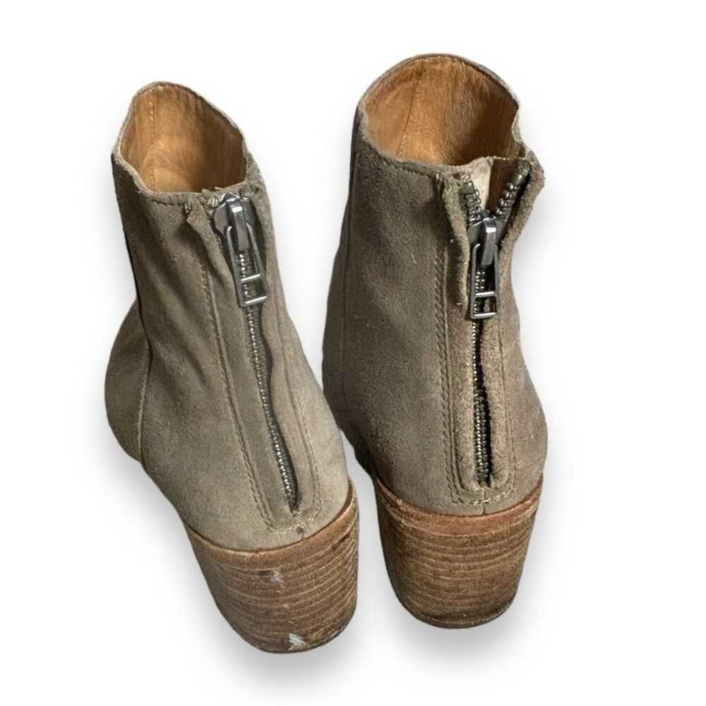 Madewell Pauline Suede Ankle Boots Taupe Women's … - image 3