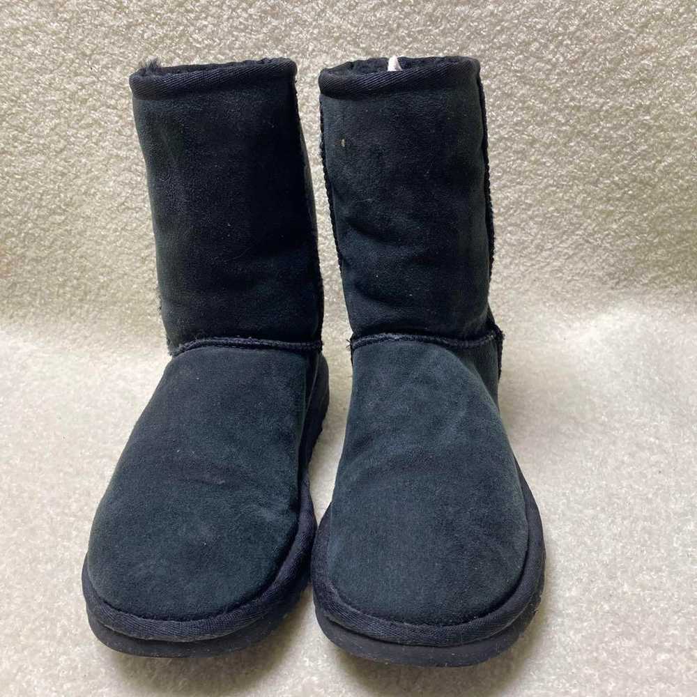 UGG Australia Women's Sheepskin Boots Black 23 cm… - image 1