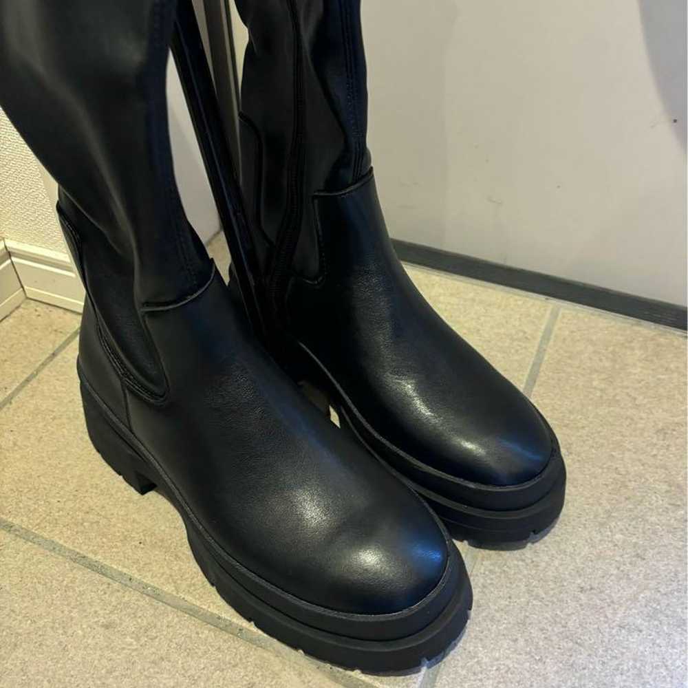 Grail Tank Sole Long Boots zr855 - image 3