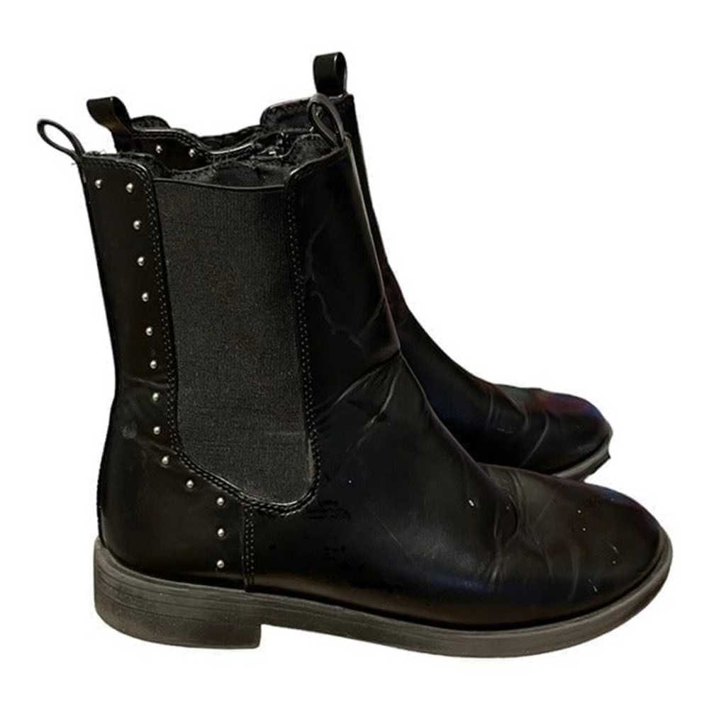 Zara Chelsea Studded Ankle Boots Women's Size 37 … - image 1