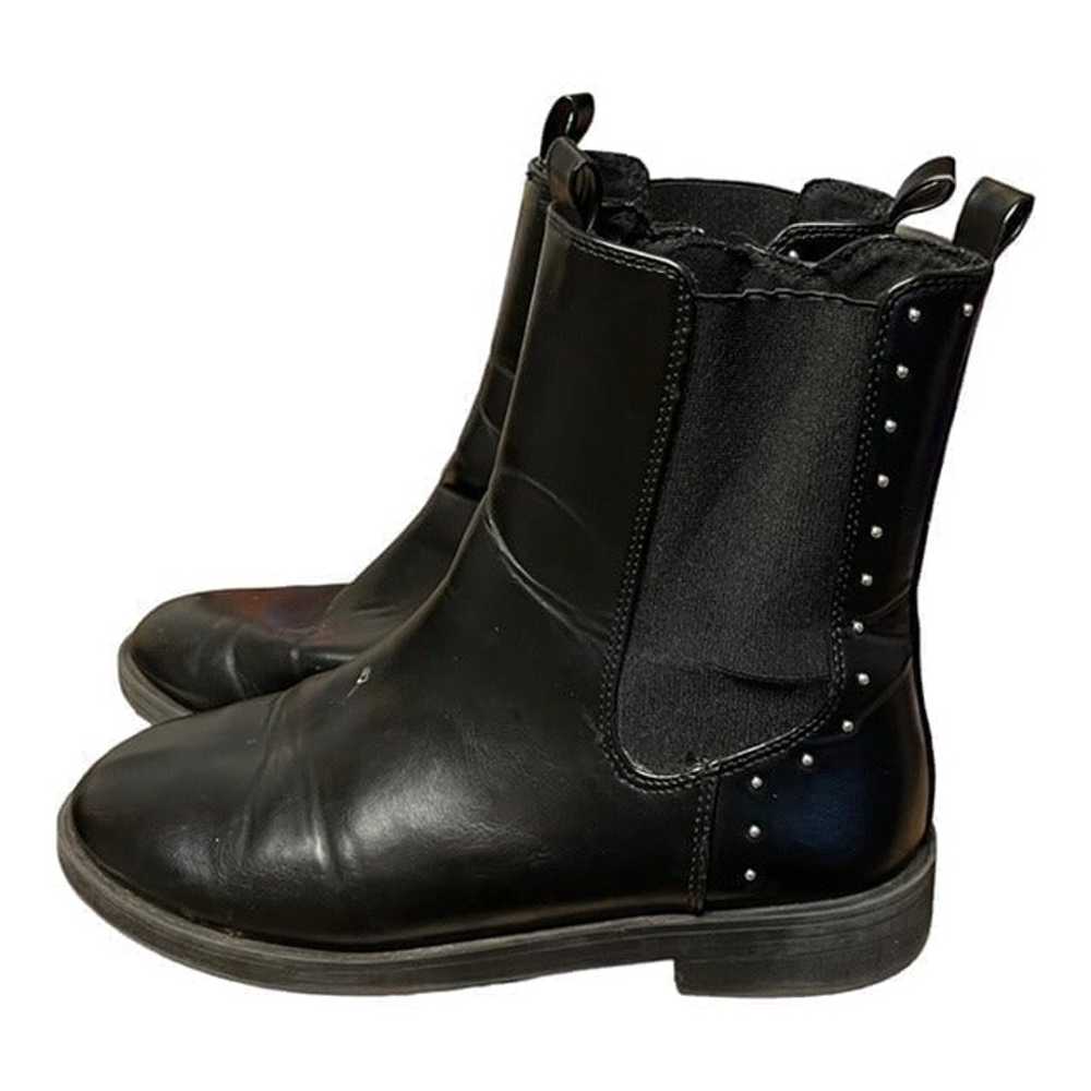 Zara Chelsea Studded Ankle Boots Women's Size 37 … - image 3